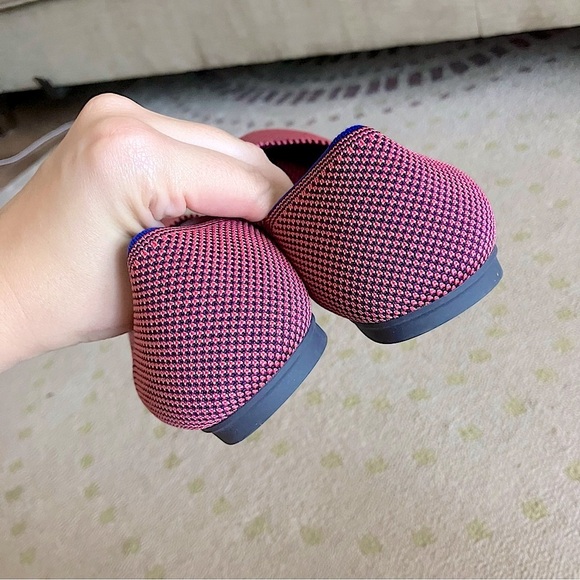 Rothy's Pink Flats Lightweight and Breathable - Picture 5 of 9